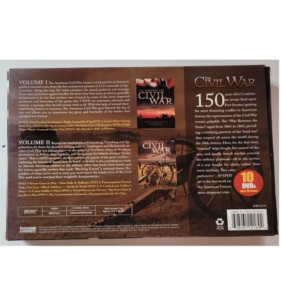 The Civil War: 150th Anniversary Collector's Edition (10 DVDs/set) - Picture 2 of 11